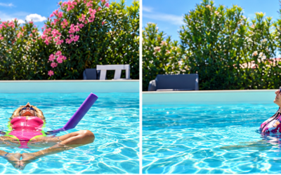 Et si vous découvriez le yoga… dans l’eau ?